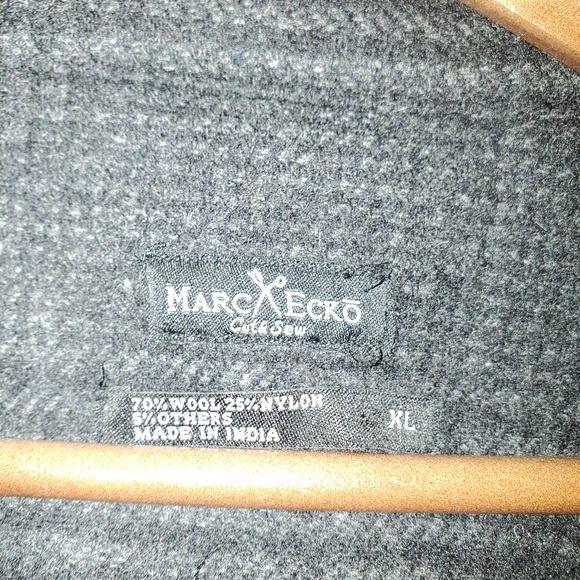 Marc Ecko - Peacoat Jacket Mens Wool Blend - Picture 8 of 9